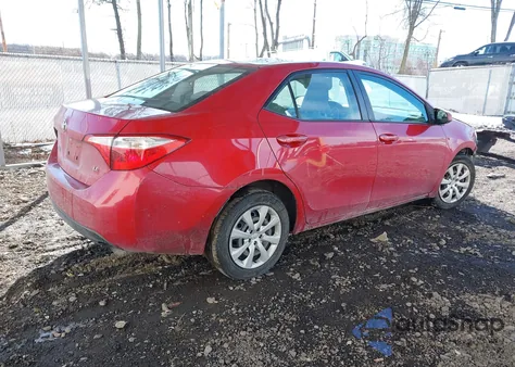 2014 Toyota Corolla Le из США, поврежденный, VIN 2T1BURHE7EC024231